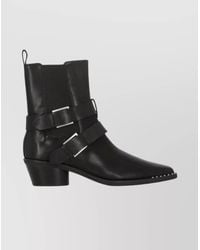 Ash - Stylish Chelsea Ankle Boots With Block Heel - Lyst