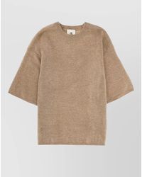 THE GARMENT - Knit Oversized Short Sleeve Como Top - Lyst