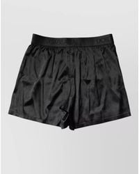 Dolce & Gabbana - Silk Regular Boxer Shorts - Lyst