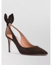 Aquazzura - High Heel Pumps Bow Detail Cut Out - Lyst