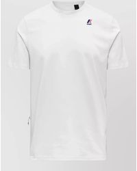 K-Way - Leonide Crew Neck Short Sleeves Top - Lyst