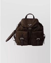 Prada - Medium Nylon Backpack And Pouch Set - Lyst