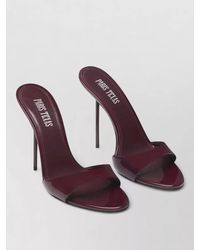 Paris Texas - Lidia Mule 105Mm Leather Open Toe - Lyst