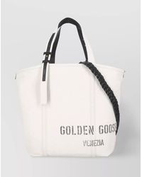 Golden Goose - Canvas Shopper Bag Removable Strap - Lyst