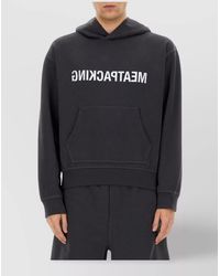 Helmut Lang - Sweater Hoodie Kangaroo Pocket - Lyst