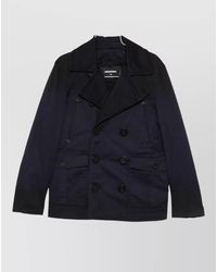 DSquared² - Double Breasted Jacket Chest Pockets - Lyst