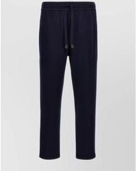 Brioni - Cotton Track Pants - Lyst