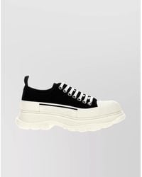 McQueen - Canvas Low-Top Sneakers - Lyst