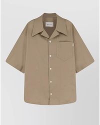 Ami Paris - Casual Shirt Short Sleeves Chest Pocket - Lyst