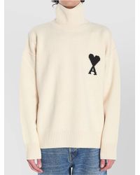 Ami Paris - Ami De Coeur Turtleneck Sweater - Lyst