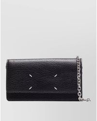Maison Margiela - Leather Wallet On Chain - Lyst