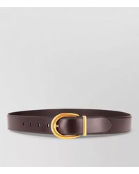 Prada - Leather Belt Adjustable Length Smooth Finish - Lyst