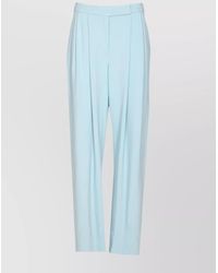 Pinko - Flared Fit Trousers With Pockets And Pleats - Lyst