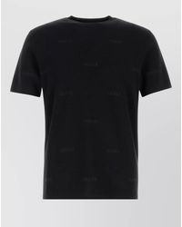 Gucci - Wool Blend Crew Neck Short Sleeve T-Shirt - Lyst