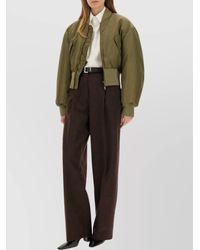 Saint Laurent - Nylon Bomber Jacket - Lyst