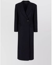 Brunello Cucinelli - Wool Double-Breasted Coat - Lyst