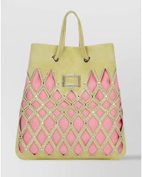 Roger Vivier - Leather Tote Bag - Lyst