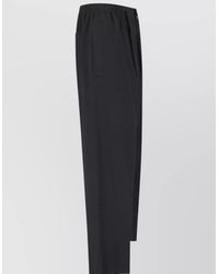Lemaire - Straight Leg Pants Side And Back Pockets - Lyst
