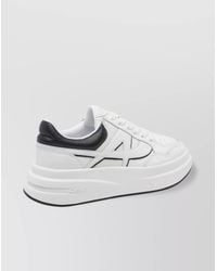 Ash - Low Top Leather Platform Sneakers - Lyst