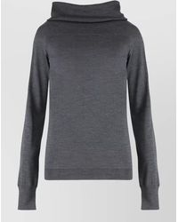 Stella McCartney - Wool Turtleneck Sweater Cowl Neck - Lyst