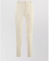 Pinko - Tailored Trousers With Pockets And Belt Loops - Lyst