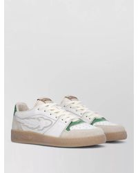 ENTERPRISE JAPAN - Rocket Sneaker Contrasting Panels Perforated Detailing Rubber - Lyst