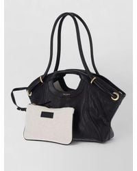 Balmain - Shoulder Bag Dual Handles Tone Hardware - Lyst