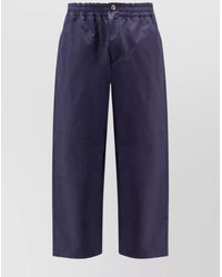 Moncler Genius - Cotton Blend Straight-Leg Trousers - Lyst