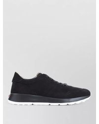 Tod's - Suede Leather Low-Top Sneakers - Lyst