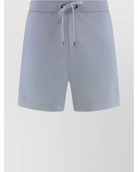 Canada Goose - Drawstring Waist Cotton Bermuda Shorts - Lyst