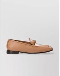 Jimmy Choo - "Hardware Tilda Diamant Round Toe" Loafers - Lyst