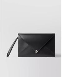 Fendi - Leather Clutch Bag - Lyst