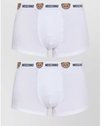 Moschino - Cotton Boxer Briefs - Lyst