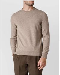Drumohr - Cashmere Crew-Neck Jumper - Lyst