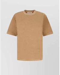 Sportmax - Jewel-Embellished Crew Neck Cotton T-Shirt - Lyst