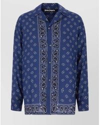 Palm Angels - Viscose Printed Shirt - Lyst