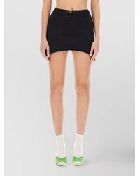 Barrow - Cotton Slim-Fit Mini Skirt - Lyst