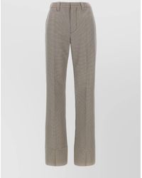Marni - Embroidered Wool-Blend Tailored Trousers - Lyst