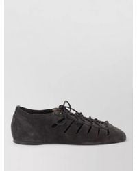 Isabel Marant - Lace Up Shoes Round Toe Flat Sole - Lyst