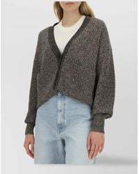 Sportmax - Viscose Maxi Cardigan - Lyst