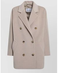 Max Mara - Tailored Jacket Double Breasted Back Vent - Lyst