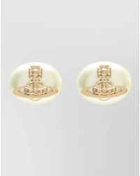 Vivienne Westwood - Lavinia Metal Stud Earrings Twin Set - Lyst