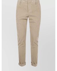 Dondup - Corduroy Trousers With Belt Loops And Pockets - Lyst