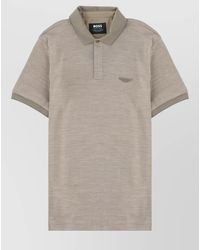BOSS - Polo Shirt Straight Fit Collar Short Sleeves - Lyst