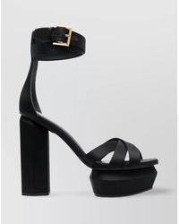 Balmain - Platform Sandal Ava - Lyst