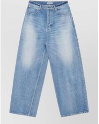 Balenciaga - Denim Cardigan Belt Loops Five Pocket Design - Lyst