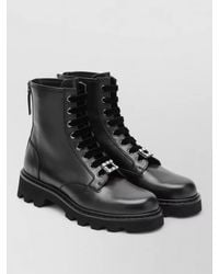 Roger Vivier - Ankle Boots Chunky Sole Decorative Buckle Design - Lyst