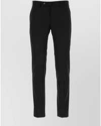 PT Torino - Virgin Wool Slim-Fit Tailored Trousers - Lyst
