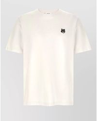 Maison Kitsuné - Organic Cotton Comfort-Fit T-Shirt - Lyst