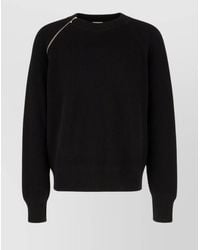 Burberry - Ribbed Wool Crew-Neck Sweater - Lyst